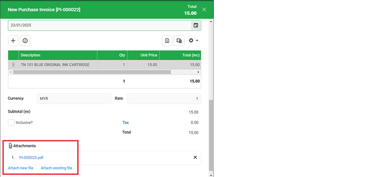 Keep your original documents safe as attachments